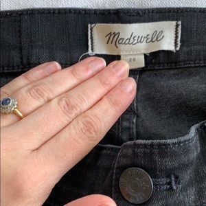 Madewell maternity skinny jeans size 28 black